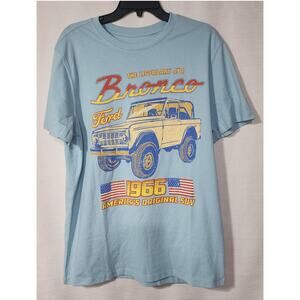 Ford bronco faded shirt men Large